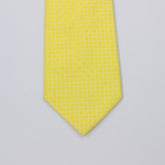 LEMON YELLOW CHECK TIE